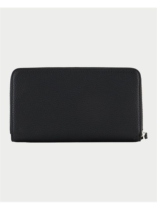 AX Women's Wallet Zip Around Black ARMANI EXCHANGE | XW000361-AF11902UC001